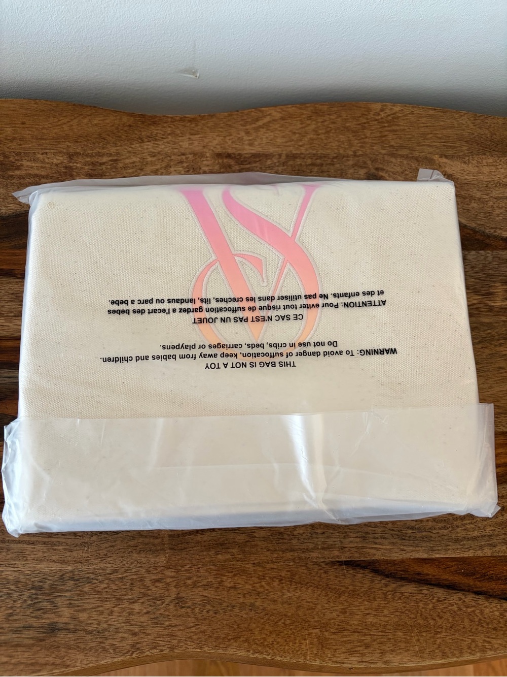 Victoria's Secret Ombré Monogram Logo Tote Bag - Picture 3 of 6
